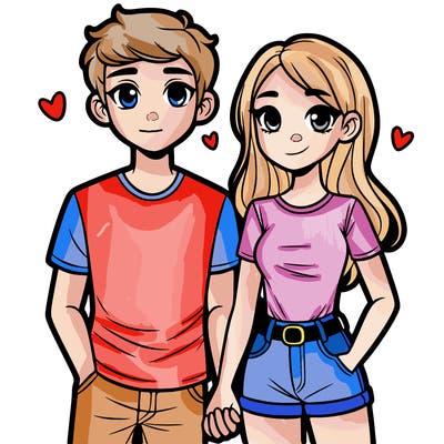 boyfriend and girlfriend