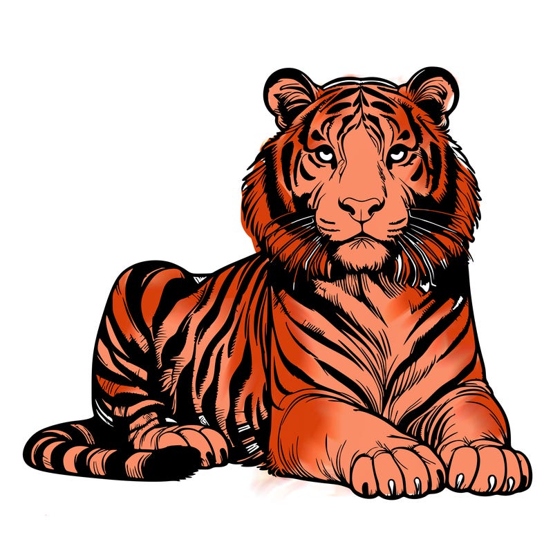 realistic tiger