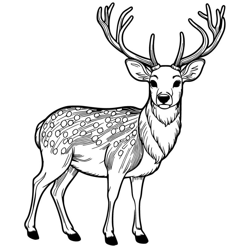 realistic deer