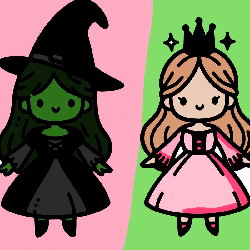 elphaba glinda wicked