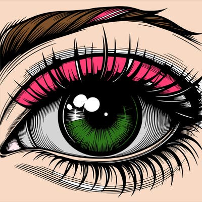 realistic eye