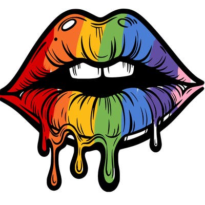 lips that look realistic and drip