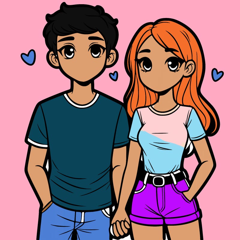 boyfriend and girlfriend