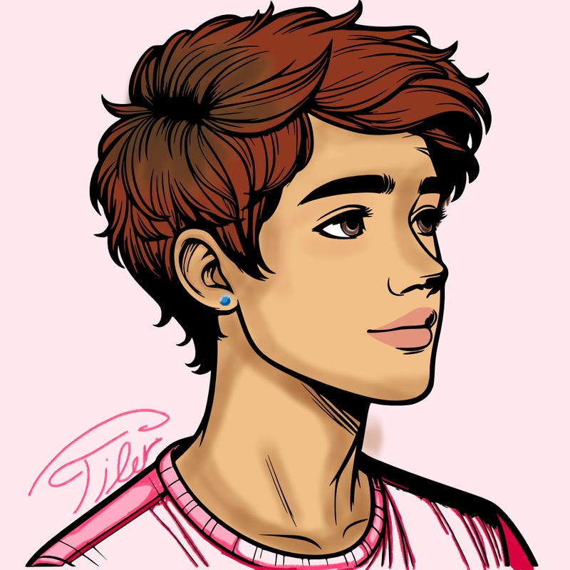 realistic teenage boy