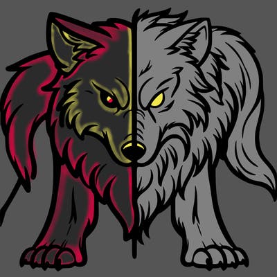 wolf split