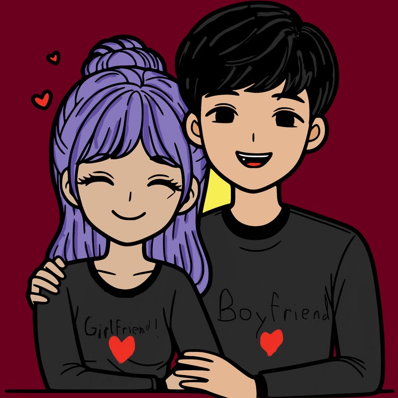 girlfriend and boyfriend