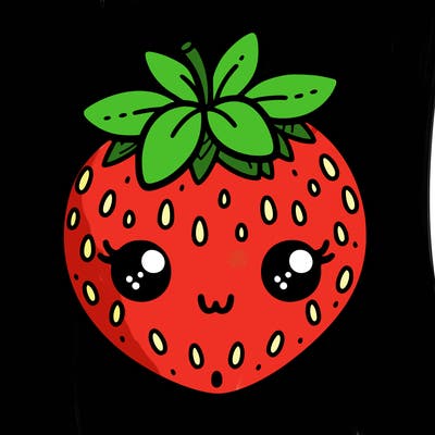 cute strawberry