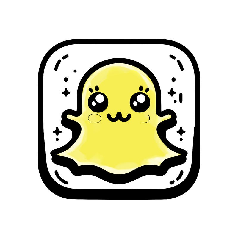 snapchat app logo