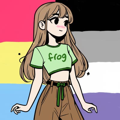 girl in a cute crop top