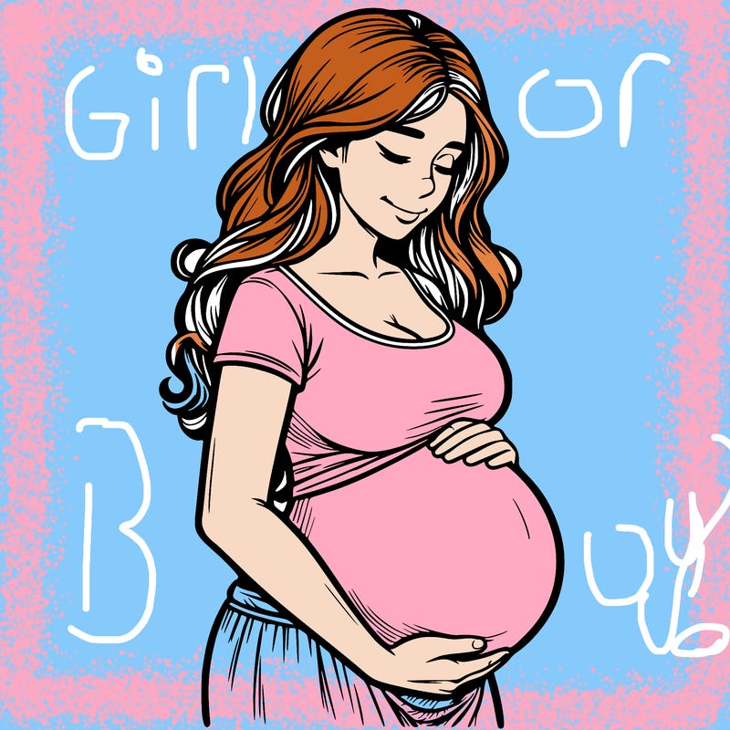 woman heavily pregnant realistic