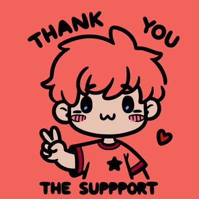 thank you for the support