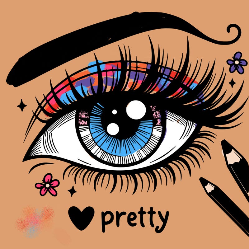 pretty eye