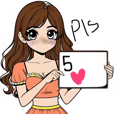 realistic pretty girl holding blank sign