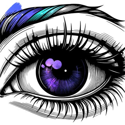 realistic eye