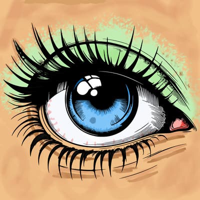realistic eye