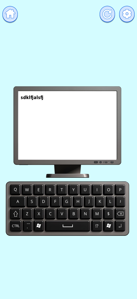 Mini Relaxing Game 2 - Un minijuego digital de ordenador y teclado para aliviar el estrés en Mini Relaxing Game 2.