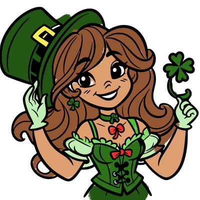 female leprechaun