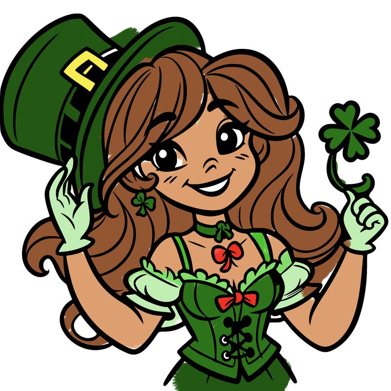 female leprechaun