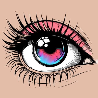 realistic eye