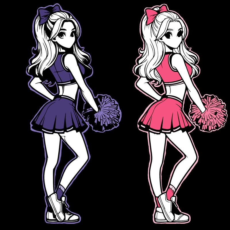 realistic cheerleader