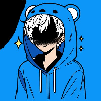 a 17 year old boy in a cute animal hoodie