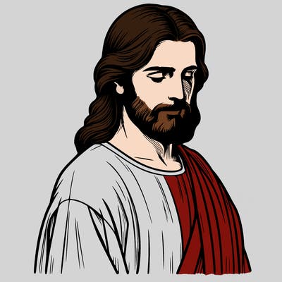 realistic jesus