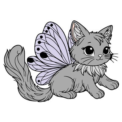fairy  cat