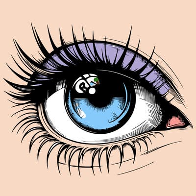 realistic eye