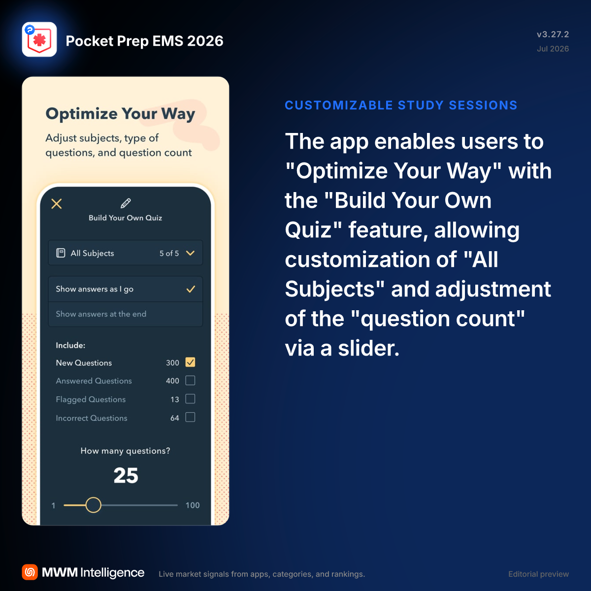 Pocket Prep EMS 2026 - Education App | MWM