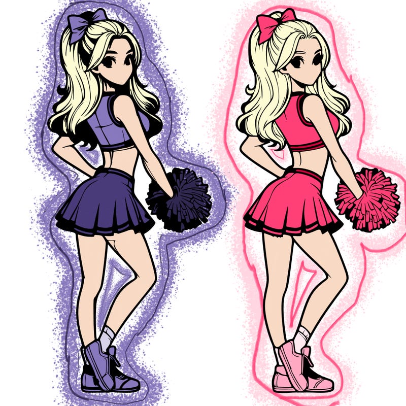 realistic cheerleader