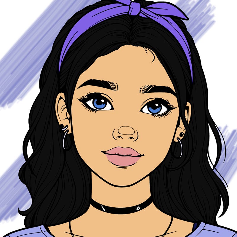 realistic teenage girl