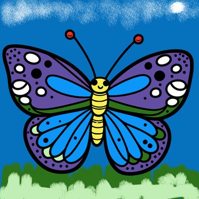 a butterfly