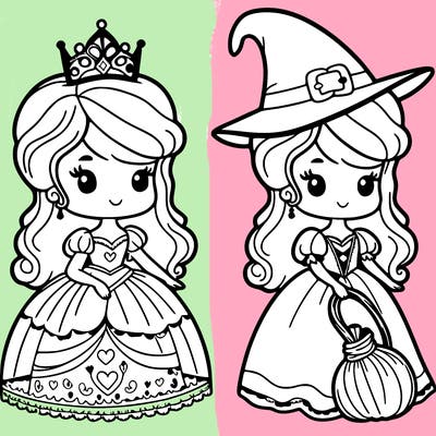 princess as a witch