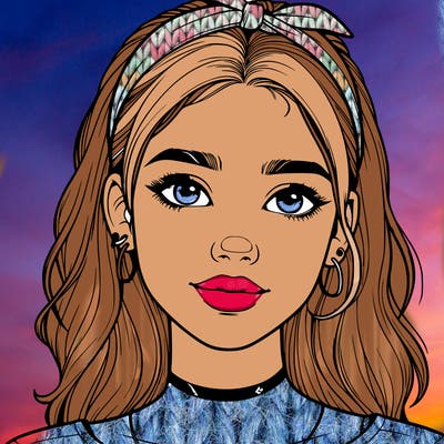 realistic teenage girl