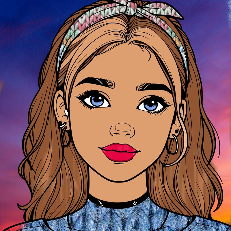 realistic teenage girl