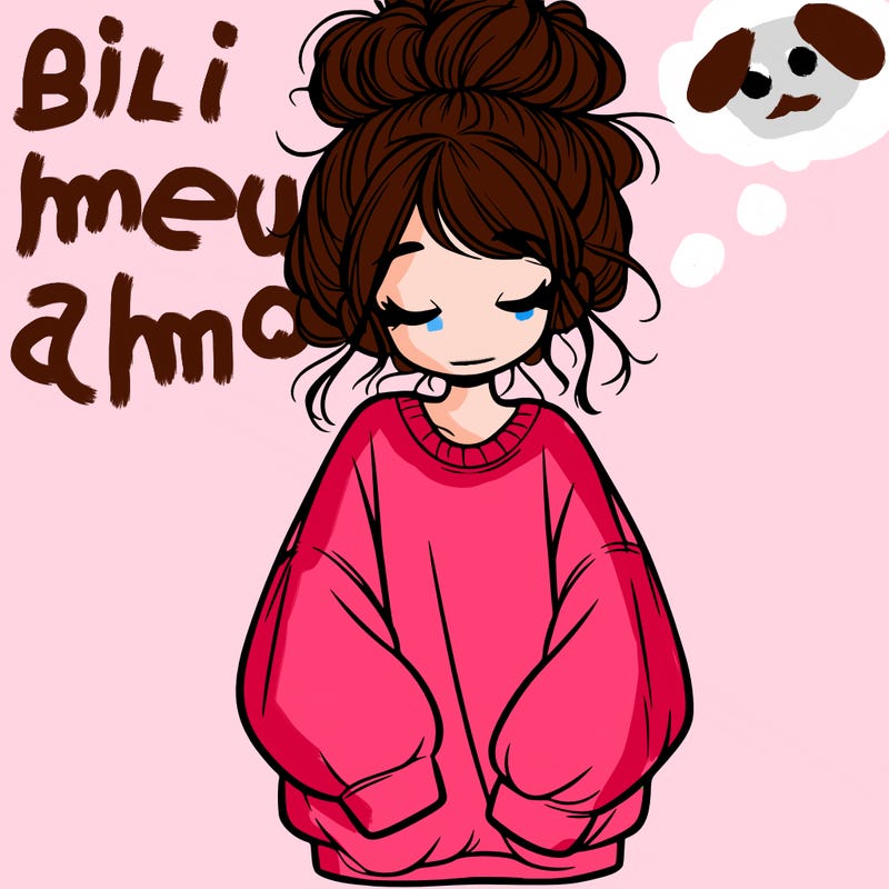 girl with baggy sweatshirt and messy bun