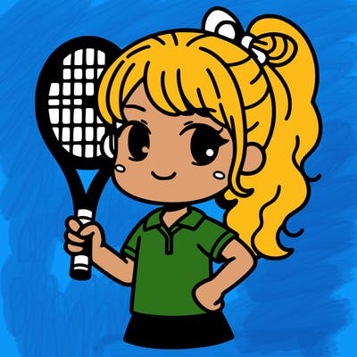 tennis girl