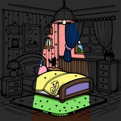 a bedroom