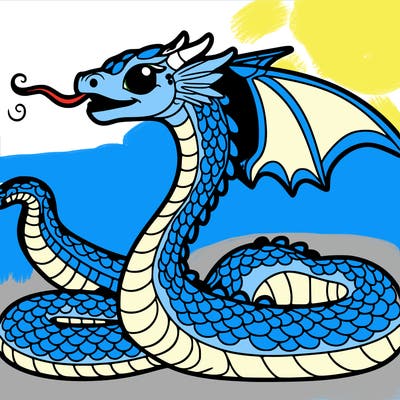 snake dragon