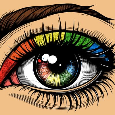 realistic eye