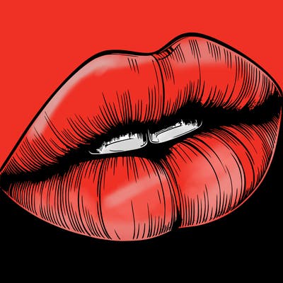 realistic lips