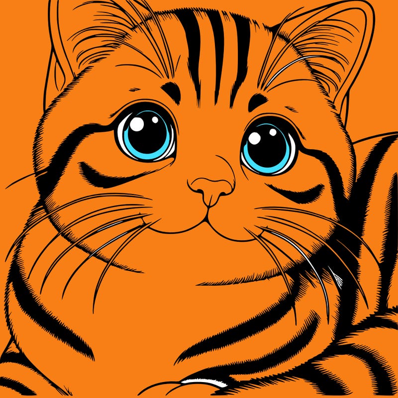 realistic cat
