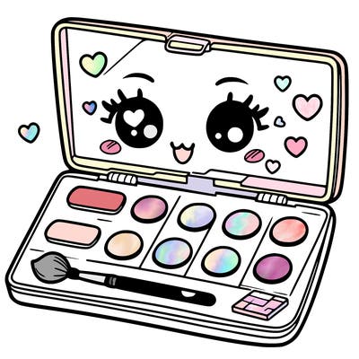 makeup pallet