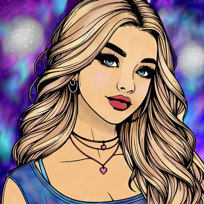 detailed realistic girl