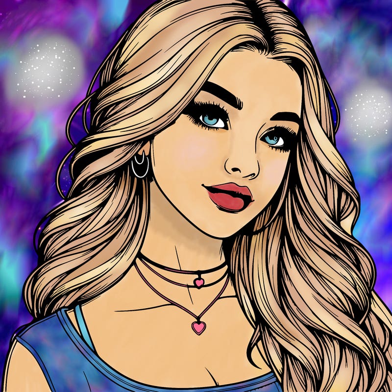 detailed realistic girl