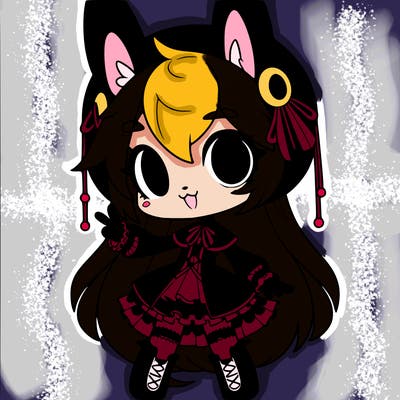kuromi from hello kitty