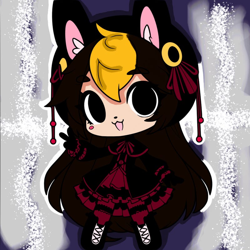 kuromi from hello kitty