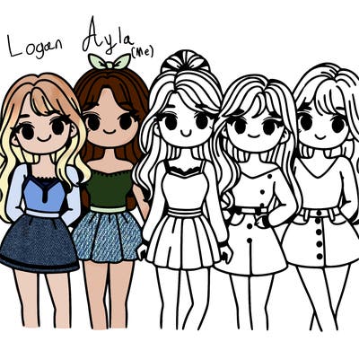 five girls
