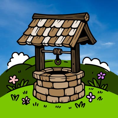 easy simple wishing well