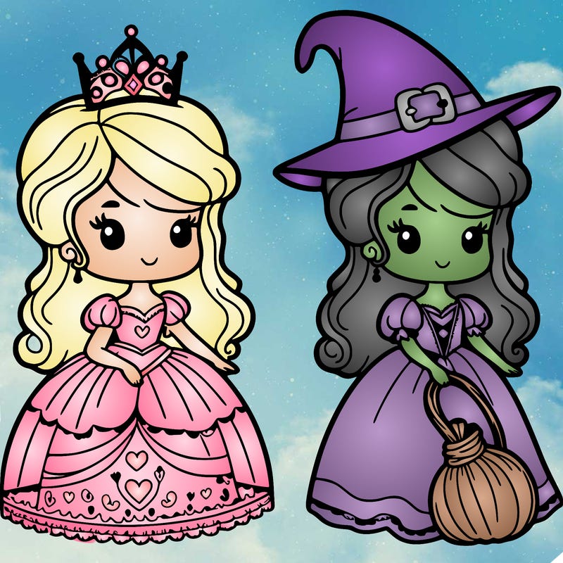 princess as a witch